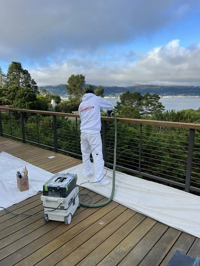 Deck Railing Prep