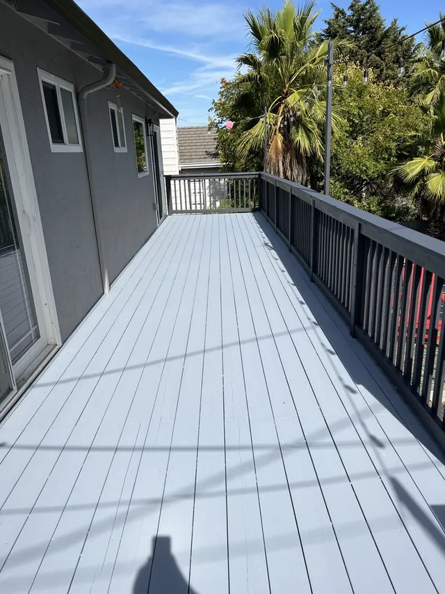 Painted Deck