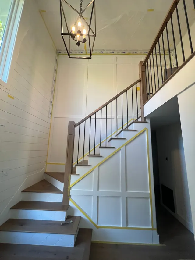 Paneled Stairwell